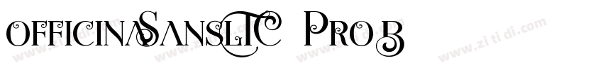 officinaSanslTCPro B字体转换